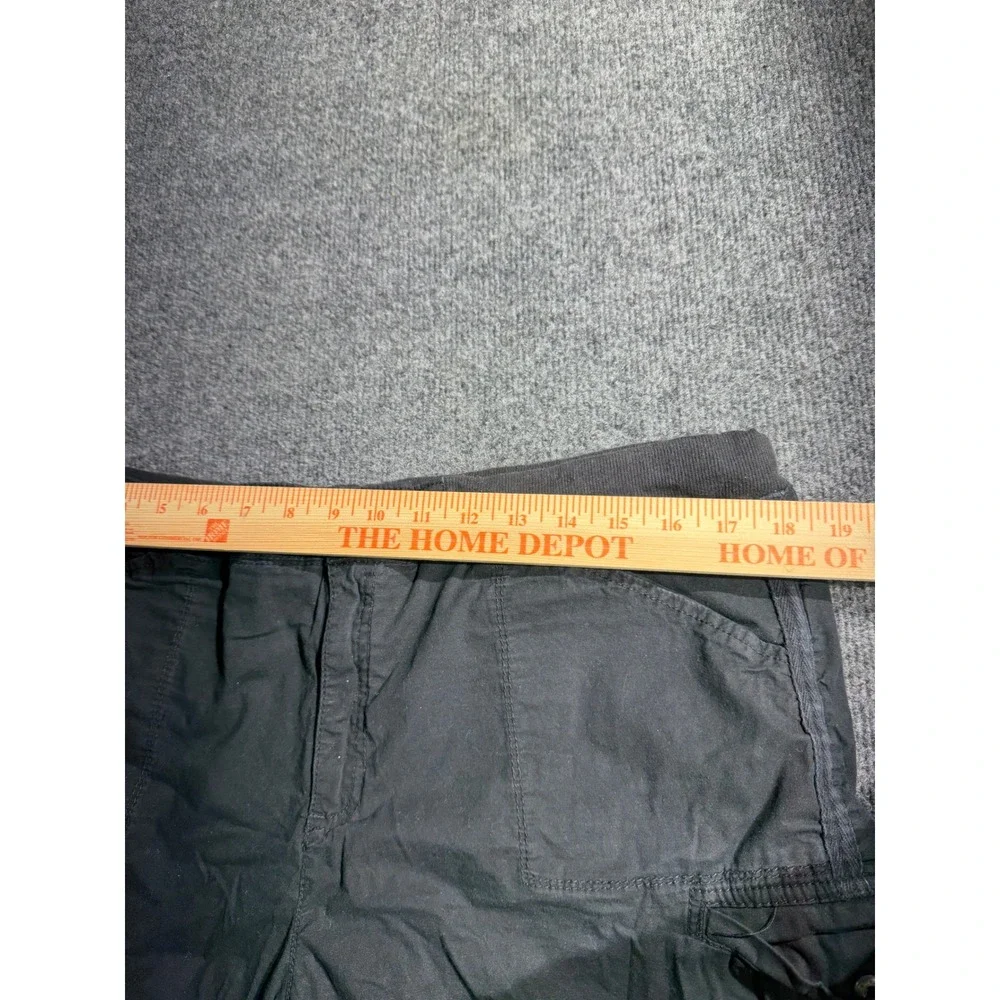 Women's‎ Khaki Cargo Shorts Size 16 Belted Utility Hiking Outdoor